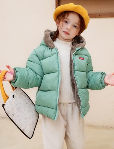 Arssm Baby Boys Girls Winter Fleece Coat Toddler Kids Warm Cute Bear Ear Hooded Jacket4