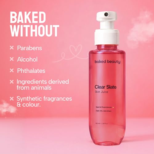 Image of Clear Slate Skin Juice Anti Acne Face Toner | Oil Control Alcohol-Free Facial Toner | Helps Reduce Excess Oil & Refresh Skin | Daily Toner for Oily & Acne-Prone Skin | Women & Men | 100ml