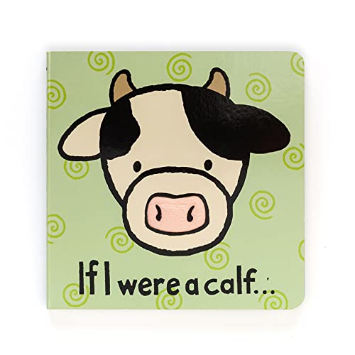 Image of Jellycat If I were a Calf: A Baby Touch and Feel Board Book Children's Book - Baby Gift