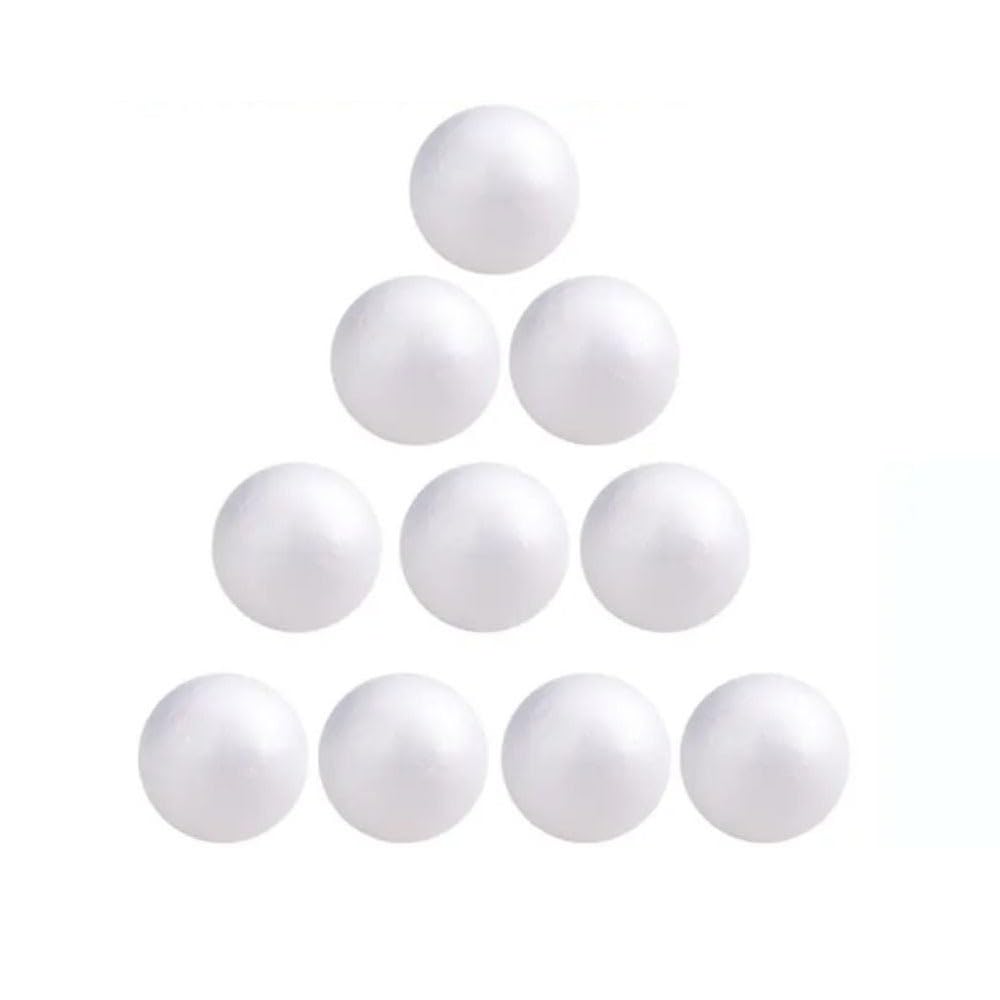1cm 1.5cm 2cm 2.5cm 3cm 4cm white foam Round Balls, Mini Polystyrene Styrofoam Craft Decoration(10cm-10pcs)