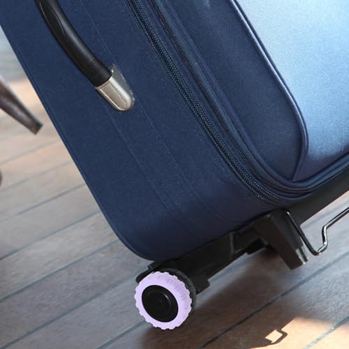 BESPORTBLE 8pcs Suitcase Wheel Covers: Silicone Protective Covers For Luggage Wheels - Mute & Anti-Vibration Suitcase Silicone Socks For Travel4