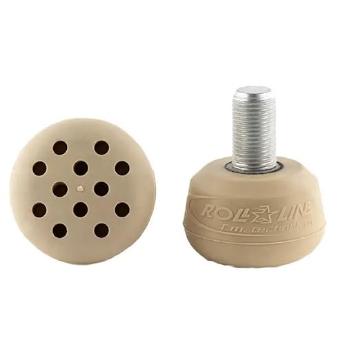 Roll-Line Super Jump Roller Skate Toe Stops (Cappuccino)