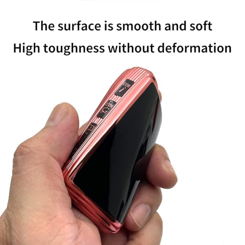 Image of Creativity For Mazda Key Fob Cover and Key chain (Pink Combination)