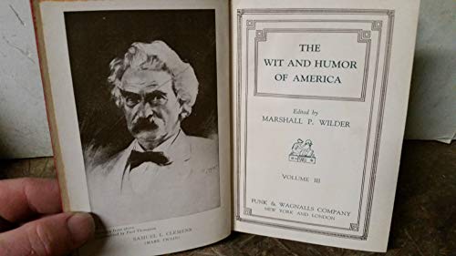 The Wit and Humor of America, Volume III (1907)... B000V3NNR8 Book Cover