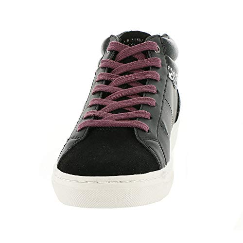 Skechers Skechers Street Goldie Wild Streak Womens Mid Top Sneakers Black 9.5