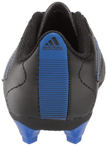 Adidas Goletto Vii Firm Ground Cleats Soccer Shoe, Core Black/Royal Blue/Core Black, 4 Us Unisex Big Kid #TOP2