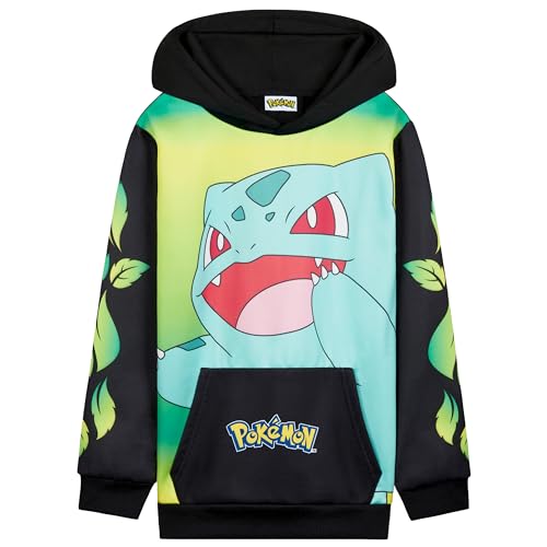 Pokémon Sudadera Niño Niña y Adolescente, Pikachu Sudaderas con