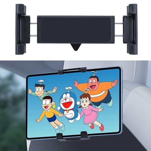 LANTU Soporte para tablet Tesla Model 3/Y/X/S 360° ajustable Tesla accesorio para iPad, Galaxy Tablet, iPhone, teléfonos Android y más, Samsung