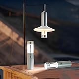 LED Camping Lights Flashlight Rechargeable Lantern,Camping Essentials Portable Mini Camping Light Warm Glow Lamp,for Camping Gear, Hiking, Hurricane Supplies, Emergency Essentials