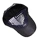 Gudessly Women Men Studded Rhinestone Crystals Adjustable Baseball Cap Plain Sparkle Bling Denim Sun Hat