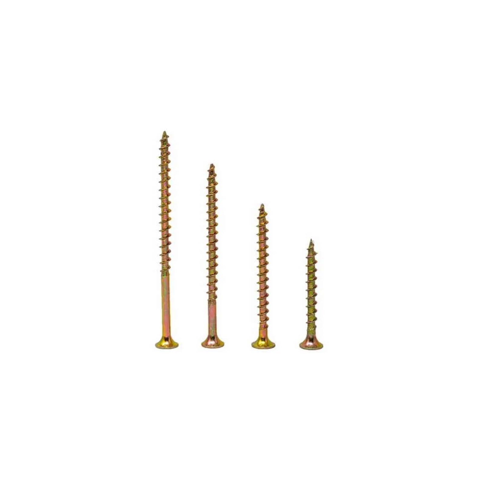 Schrauben FüR Terrasse Holz-Innenbau-Schraubengewindeantrieb Trompetenkopf-Trockenbauschrauben-Sortiment FüR Terrassenbau,GartenhäUser,Bauholzkonstruktione(E 38-75mm 465PCS)