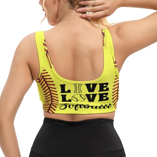 Image of Yoga top Women's Cheerleading Uniform Gym Outfit Running Crop Tops Yoga Shirts Casual Tank Top