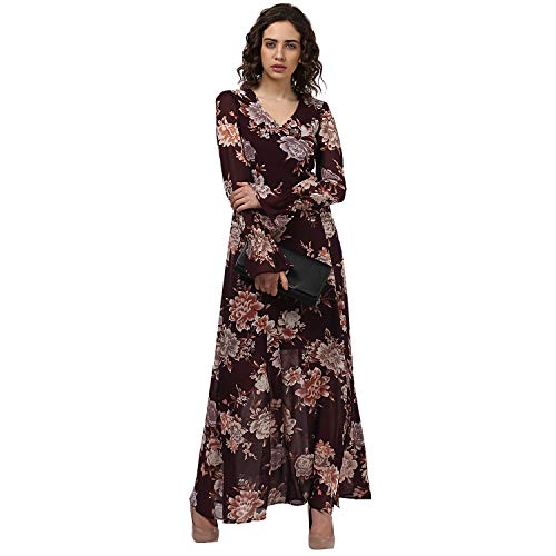 Image of Harpa V-Neck Printed Dress