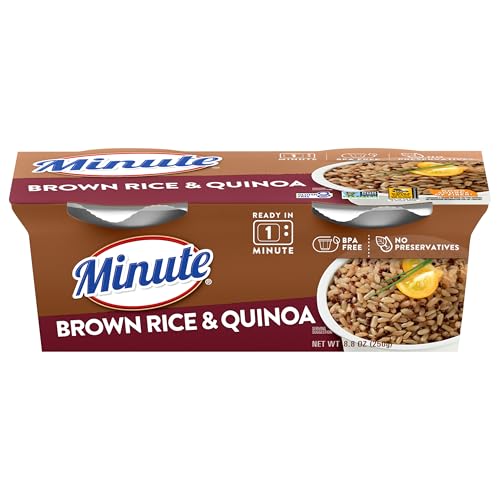Minute Ready To Serve Brown Rice & Quinoa, 2/4.4 oz Cups