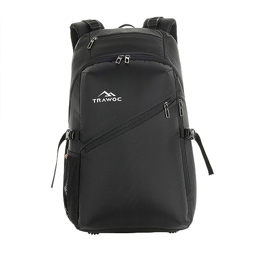 VIPER 40L Travel Backpack-Versatile 40L Bag for Men & Women,Laptop Backpack with Water-Resistant Fabric-LHK006-Black