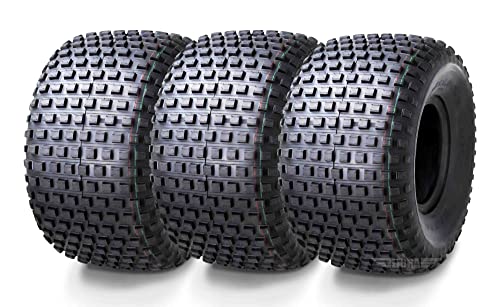WANDA 3 New ATV Tires 22X118 22x11x8 4PR P323 for 3 Wheelers 10032