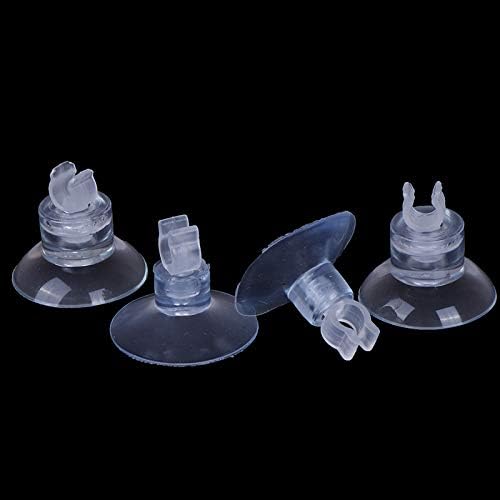 1pc Suction Cup Aquarium Sucker For 4mm Air Hose Line Pipe Tube Wire Holder Used Air Pump Fish Tank Accessories(C,30pcs)