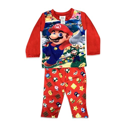 Boys' 2-Piece Loose-fit Pant Set, Soft & Cute for Kids - Officially Licensed Character-Themed