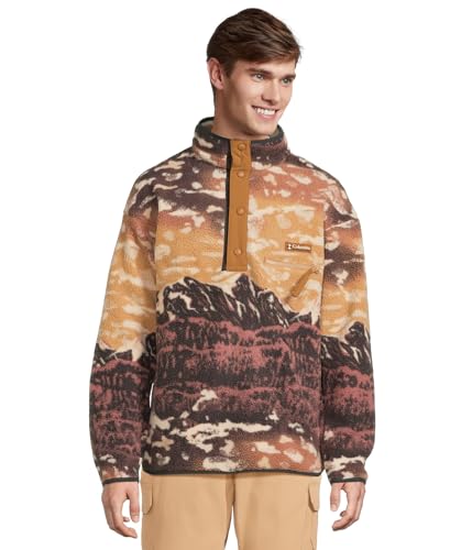 Image of Columbia Helvetia II Printed Half Snap Fleece