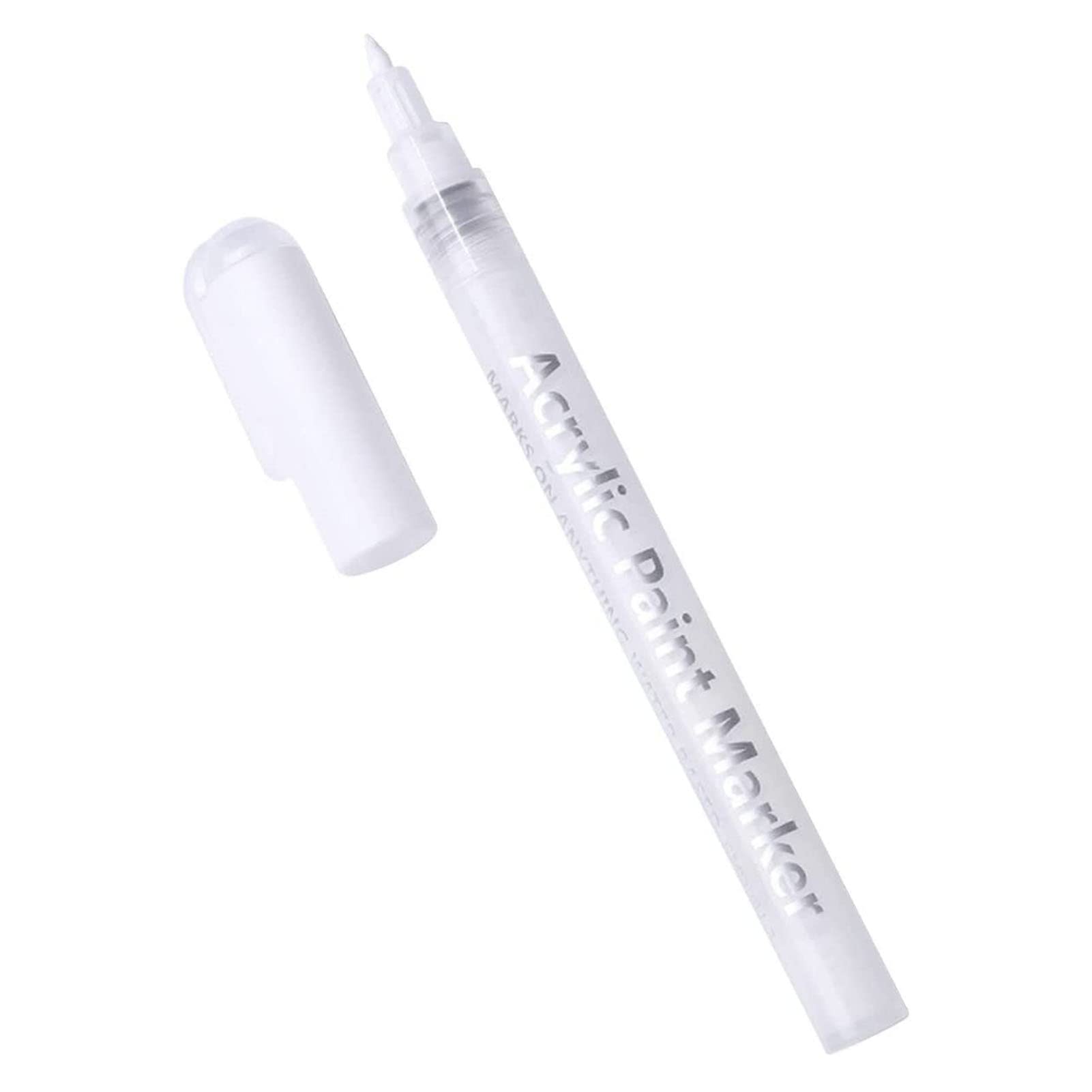 Worparsen Nail Art Pen Multi-functional Fine Details Flower Pattern Nail Art Graffiti Pen Manicure Tool Quick Dry White