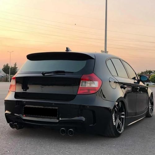 Aileron de toit pour BMW E87 E81 résolvant le manque de style du hayon