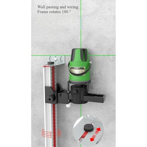 Soporte de pared para nivelación giratoria de 40 cm ajustable multifuncional 5