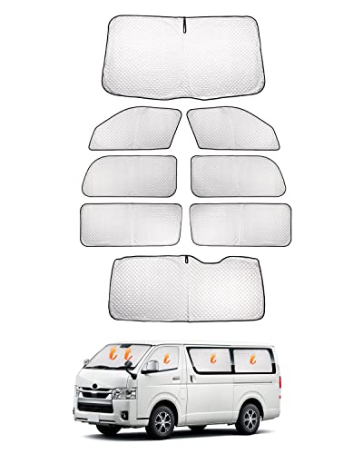 Dpapa トヨタ ハイエース　車中泊　遮光パッド　断熱 楽天市場】ハイエース 200系 遮光パッド（サンシェード