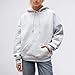 HBDHEJL Women Angel Hoodies Sparkly Wing Long Sleeve Casual Pullover Sweatshirt Fashion Y2K Angel Graphic Hoodies with Pocket #01 Grey X-Small