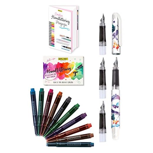 Online – Juego de escritura Handlettering2Go con pluma, color Spring Vibes