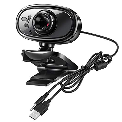 720P HD Web Cam,MKLEKYY Portable Web Camera,Desktop PC Video Calling Webcam Camera,with Microphone