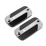 Motorradzubehör für Kymco Downtown DT 125 200 300 350 XCITE 250 300 350 400 S 500 K-XCT Frontbremse Reservoir Flüssigkeitstankdeckel Öl Cup Cap (Color : Titanium)