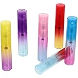 Vaporisateur de parfum en verre rechargeable : le flacon est fabriqué en verre de haute qualité, robuste et durable, résistant à la déformation et à la décoloration