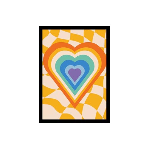 Image of BLINKART Trendy Abstract Wall Art Painting Print Design | Aesthetic Wall Decor Photo Artwork Frame Decoration Hanging For Home Bedroom Living Room Office Wall Decor | T071 | 13x10 Inches
