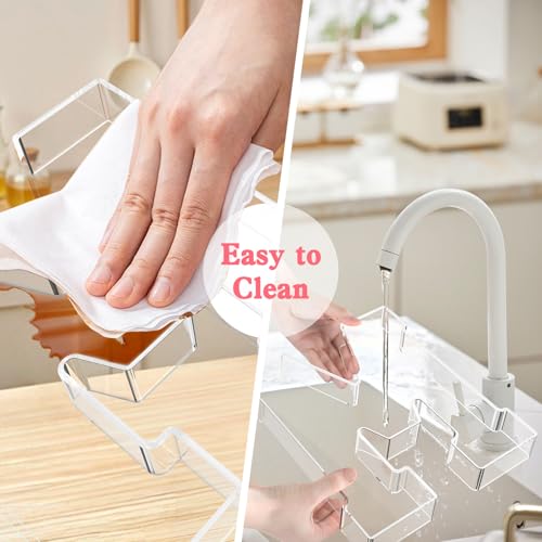 11" Acrylic Letter Charcuterie Tray, Charcuterie Letters Fillable Box for Food, Reusable Serving Cake Candy Dish Display Tray for Birthday Anniversary Party Decoration (Letter H) - Image 6