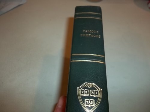 The Harvard Classics: Prefaces and Prologues to... B000UWUIAA Book Cover