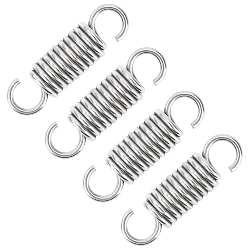 Gungy Molle Trazione Molle A Trazione 45mm GUNGY - 20 Pezzi Doppio Gancio Filo Pianoforte 0.8mm Per Fitness E Tendaggi Doppio Gancio Molle - 7