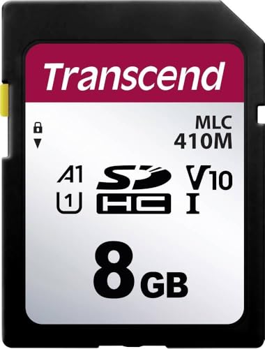 TS8GSDC410M - Scheda SD Class 10 UHS-I 8 GB