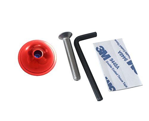 Deer U 1 1/8" Light Bicycle Aluminum Headset Top Cap & Stainless Steel Bolt Mtb Bike, Bolt Cap Covered #TOP6