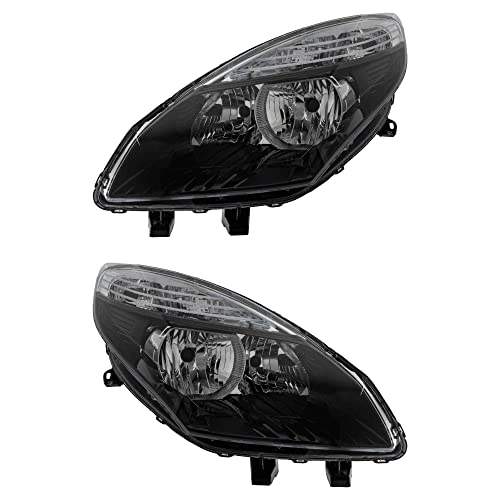 Lot de phares halogènes pour Scenic III année de construction 04/2009-2012 H7/H7