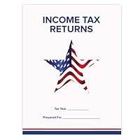 Algopix Similar Product 19 - Income Tax Returns 2Pocket Folders 