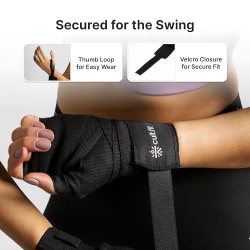 Image of cult Premium Boxing Hand Wraps 180 inch inch Durable Polyester & Cotton Blend, Breathable, Elastic, Thumb Loop & Velcro Closure, Wrist Support & Knuckle Protection for Boxing, MMA, Muay Thai, Karate