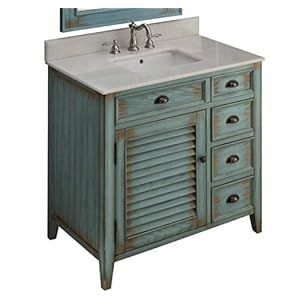 Bentoncollection36abbevillerusticbluefarmhousebathroomvanitycf78887bu Urban Country Home Decor Benton collection 36 abbeville rustic blue farmhouse bathroom vanity cf 78887bu urban country home decor