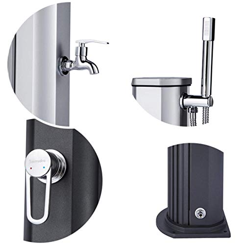 Formidra DS-JG141NX DS-JG141NX-Solardusche Jolly GO-15L-Edelstahl, Edelstahl