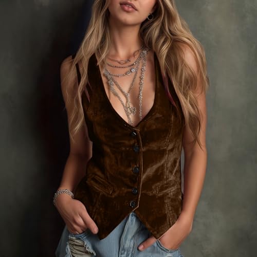 Chaleco mujer sin mangas para solucionar conjuntos sosos con un top casual 3