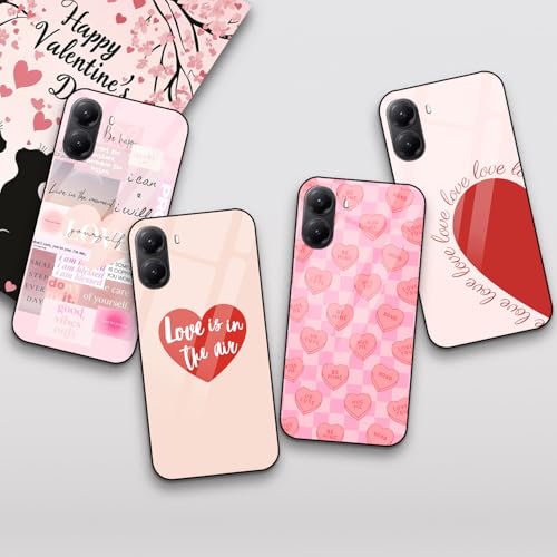 Image of COLORflow Back Cover Compatible with Poco X7 Pro 5G | Romantic Love Gesture Customized | Shockproof TPU Bumper with Camera Protection Back Cover Compatible with Poco X7 Pro 5G