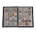 108 Coin Collection Including Currency Album | Full Numismatic Book of Different Coins | 50 Unique Foreign Countries | Complete Coins Collections | Perfect Choice for Money Collectors