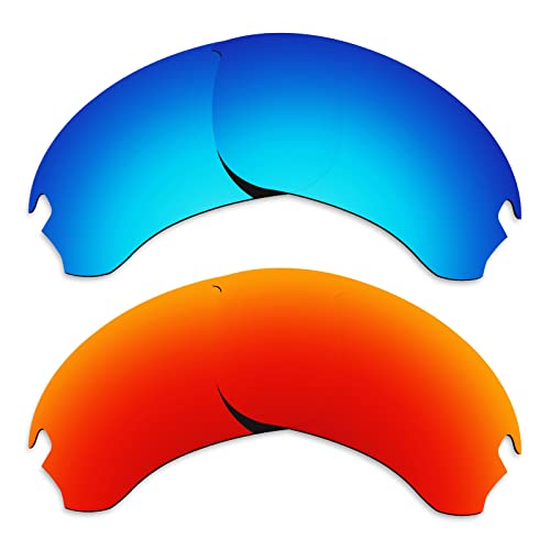 Image of Alphax Polarized Replacement Lenses for Oakley Si Speed Jacket OO9228 Sunglasses - Glare Reduction | Precision Cutting