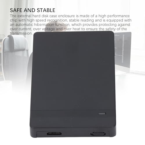 Caja externa para disco duro 2.5" USB 3.0 9.5mm miniatura 3