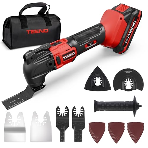 TEENO 20V Cordless Oscillating Multi-Tool Kit