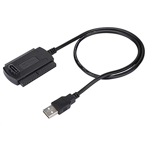fosa USB to IDE/SATA Hard Disk Cable USB2.0 to 2.5/3.5in HDD 480Mb/s High Speed Adapter Converter Cable for Windows